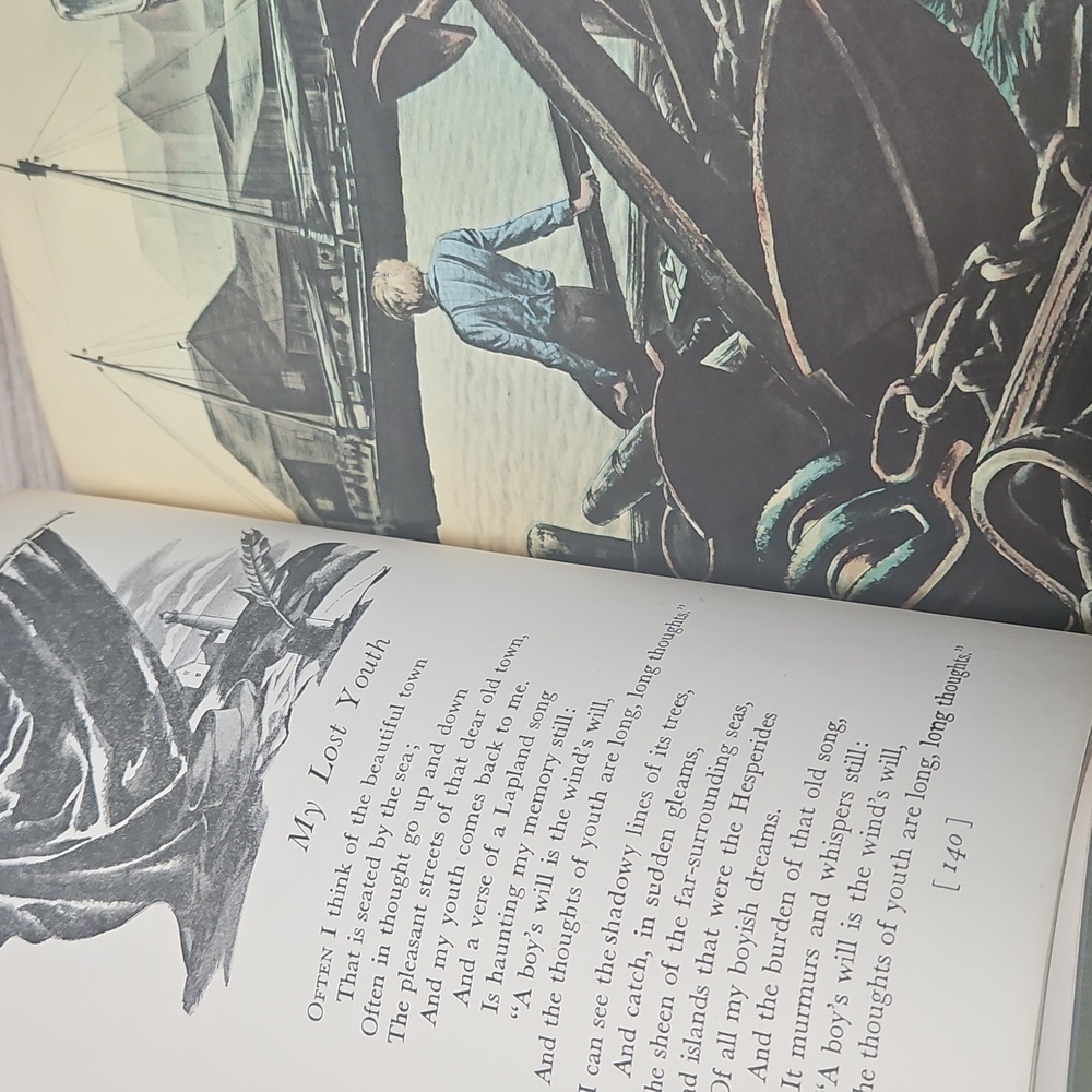 📚 1947 First Edition – Favorite Poems of Henry Wadsworth Longfellow - Picture 7 of 8